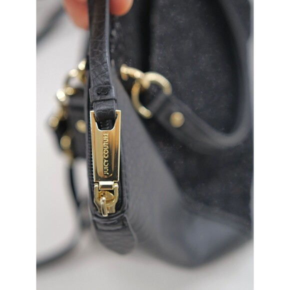 Juicy‎ Couture Black Sparkle and Gold Accent purse Strap - Picture 6 of 9